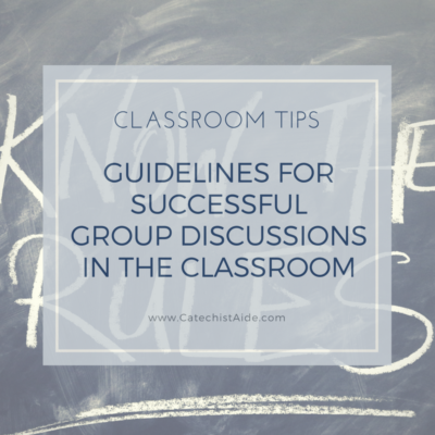 Guidelines for Successful Group Discussions in the Classroom
